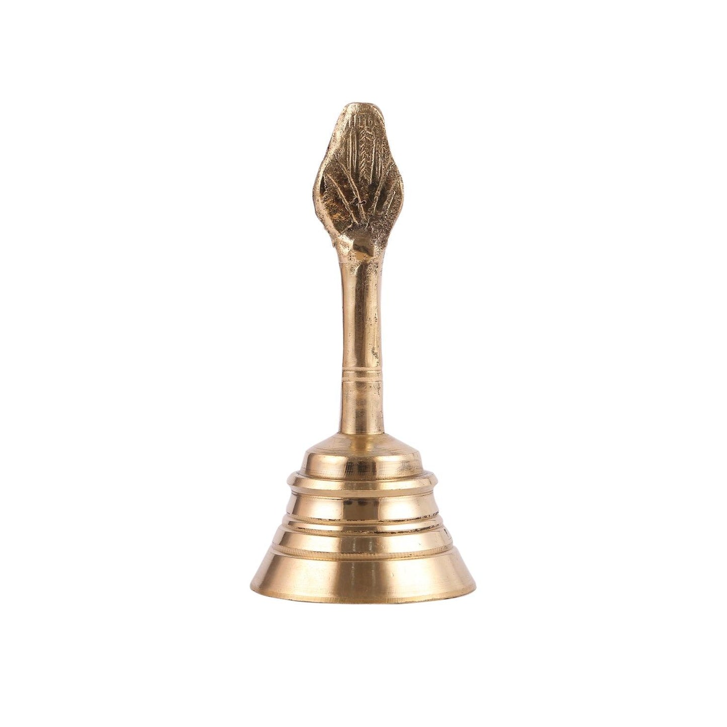 Traditional Brass Nag Ghanti Bell for Spiritual Use | Elegant Brass Bell for Pooja and Home Temples at www.hiretails.com