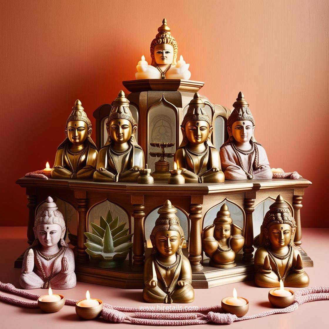 Brass god idols and amazing brass idols on Hi Retails at www.hiretails.com