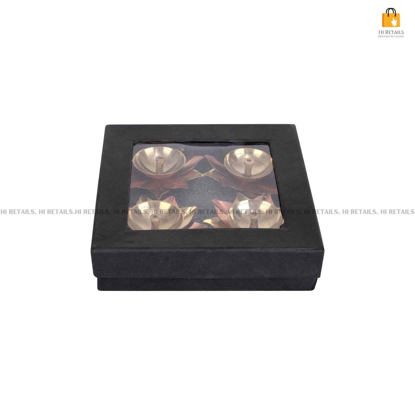 Handcrafted Brass Lotus Diyas for Religious Ceremonies and Home Decor | Beautiful Brass Oil Lamps at www.hiretails.com