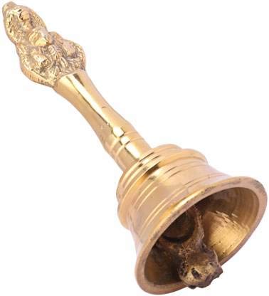 Brass Hand Bell for Worship and Spiritual Ceremonies | Decorative Brass Bell for Home and Temples at www.hiretails.com